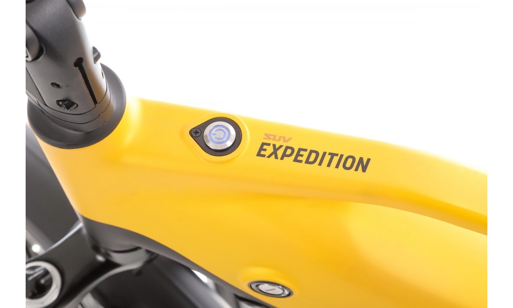 Rower trekkingowy elektryczny Ecobike Expedition Yellow SUV - żółty