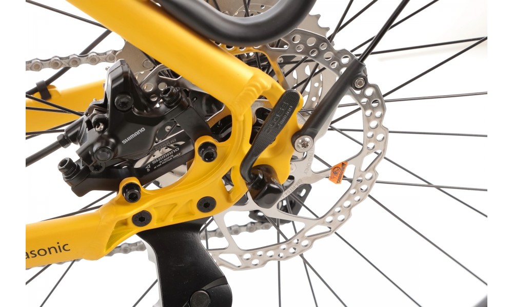 Rower trekkingowy elektryczny Ecobike Expedition Yellow SUV - żółty