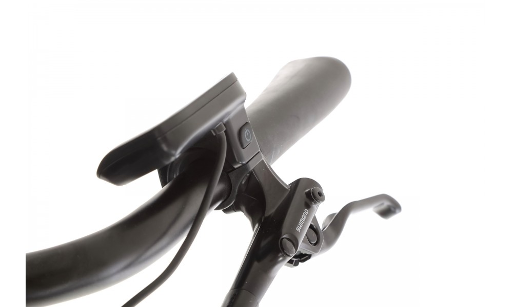 Rower elektryczny miejski ROMET WAVE 3.0 2024 - biało-czarny