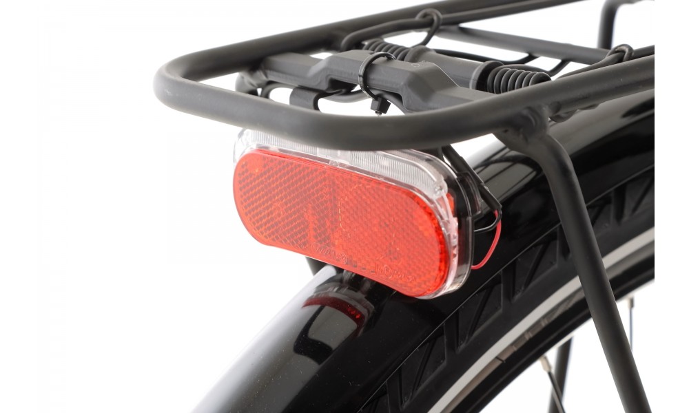 Rower elektryczny miejski ROMET WAVE 3.0 2024 - biało-czarny