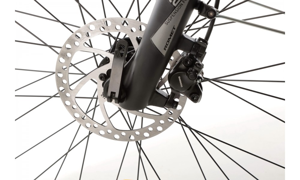 Rower elektryczny miejski ROMET WAVE 3.0 2024 - biało-czarny