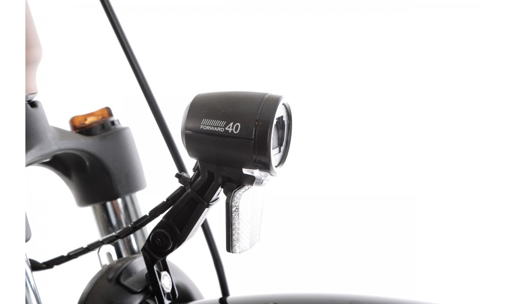 Rower elektryczny miejski ROMET WAVE 3.0 2024 - brązowy-czarny