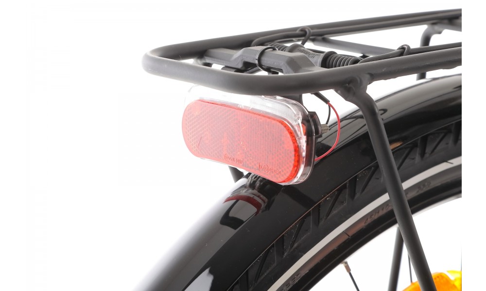 Rower elektryczny miejski ROMET WAVE 3.0 2024 - brązowy-czarny