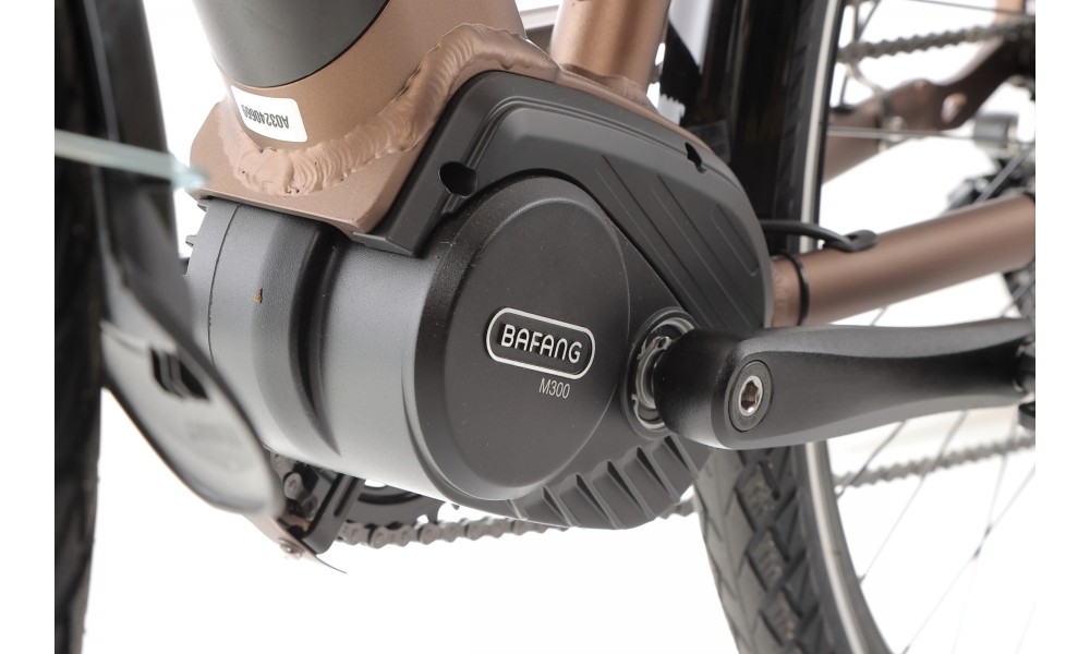 Rower elektryczny miejski ROMET WAVE 3.0 2024 - brązowy-czarny