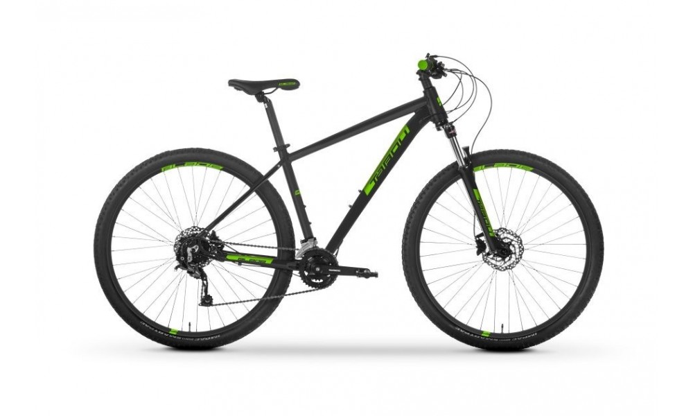 Rower górski Tabou Blade 29 4.0 2024 - czarno-limonkowy
