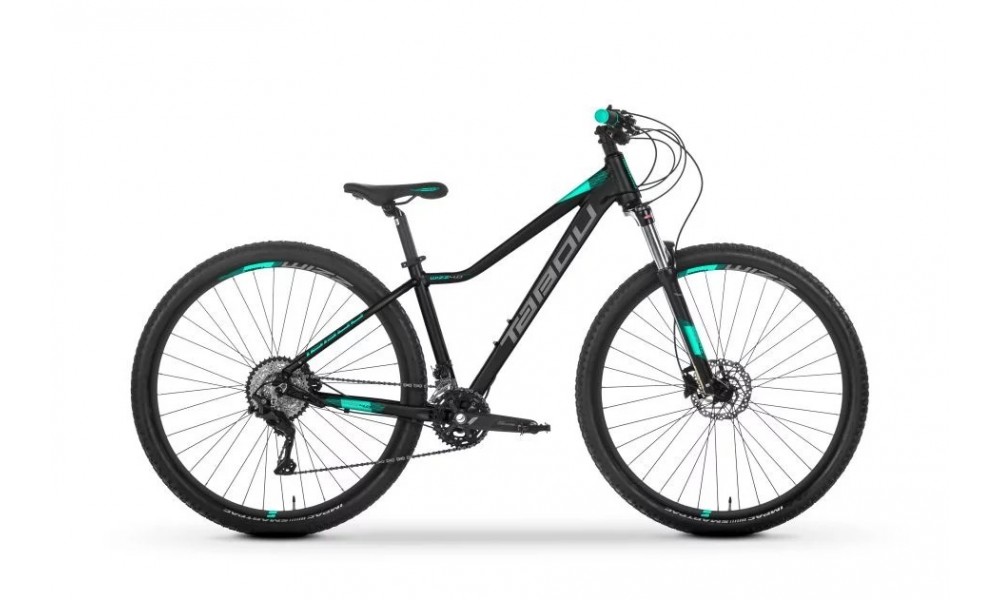 Rower górski Tabou Wizz 29 4.0 (18s ALIVIO) - czarny-miętowy
