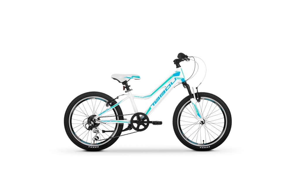 Rower dziecięcy Tabou Topshe 20 - biało-niebieski