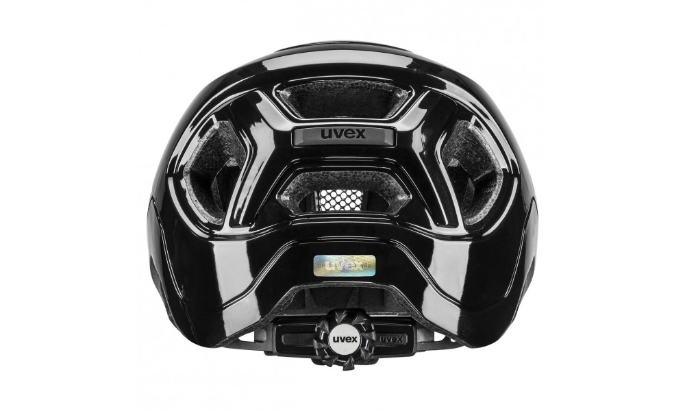 Kask rowerowy Uvex React Jr. - biało-czarny