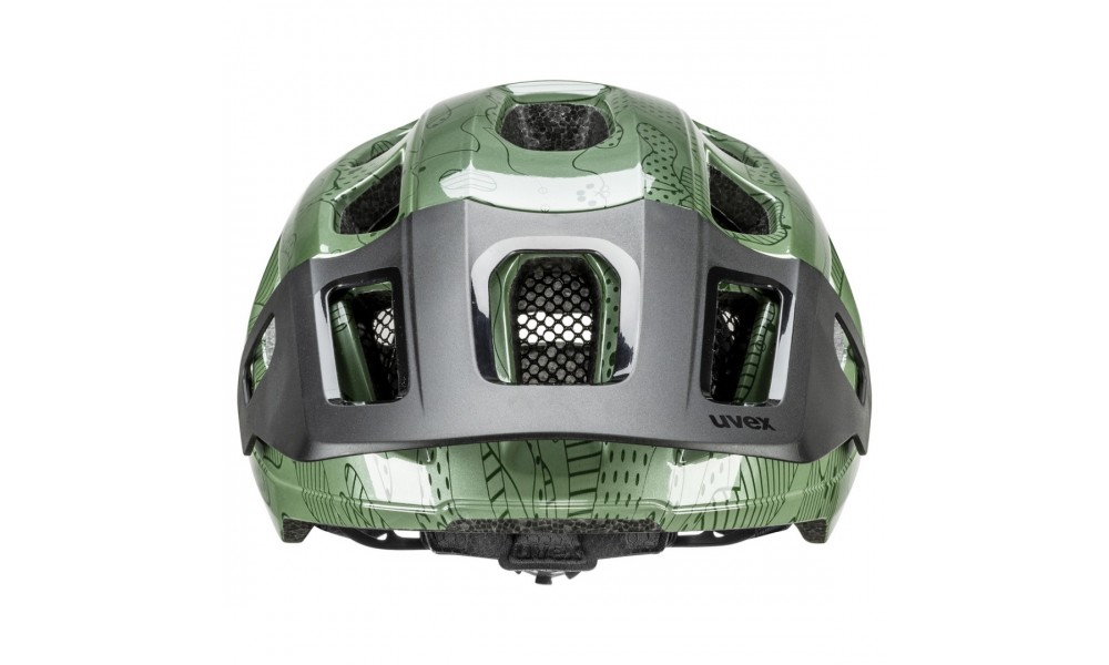 Kask rowerowy Uvex React Jr. - zielony