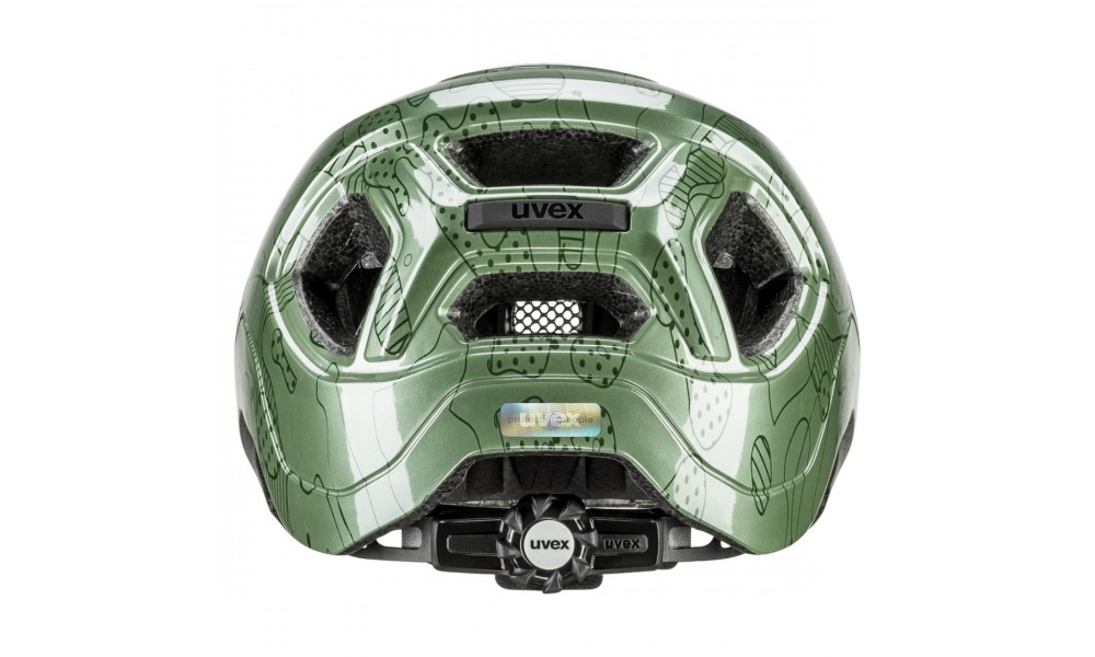 Kask rowerowy Uvex React Jr. - zielony