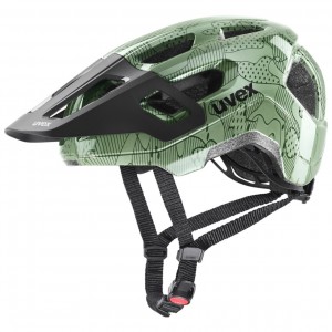 Kask rowerowy Uvex React Jr. - zielony 1