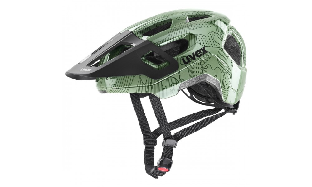 Kask rowerowy Uvex React Jr. - zielony