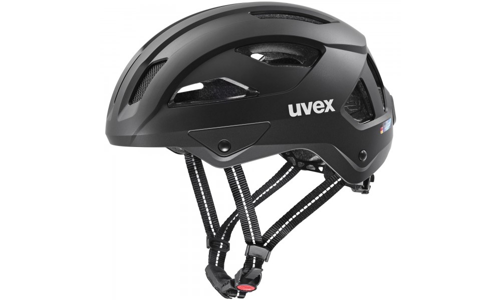 Kask rowerowy Uvex City Stride - czarny