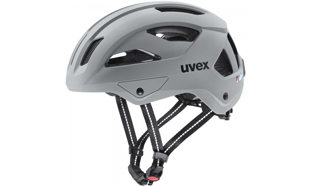 Kask rowerowy Uvex City Stride - szary