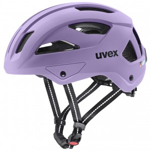 Kask rowerowy Uvex City Stride - fioletowy 1