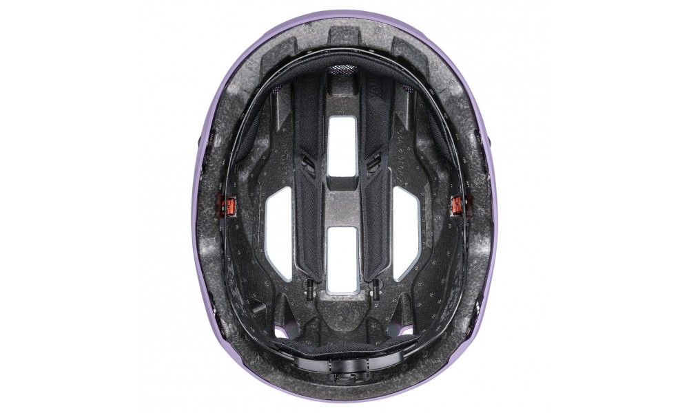 Kask rowerowy Uvex City Stride - fioletowy