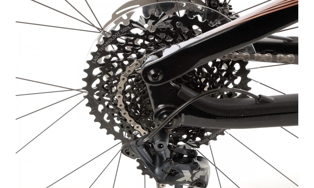 Rower górski elektryczny R-Raymon AirRay 12.0  - czarno-brązowy