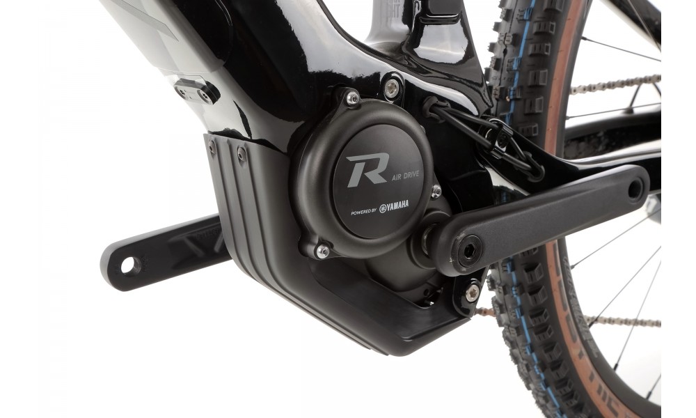 Rower górski elektryczny R-Raymon AirRay 12.0  - czarno-brązowy