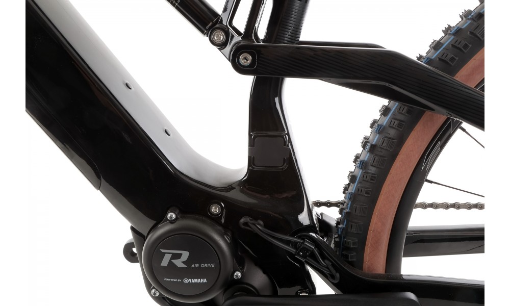 Rower górski elektryczny R-Raymon AirRay 12.0  - czarno-brązowy