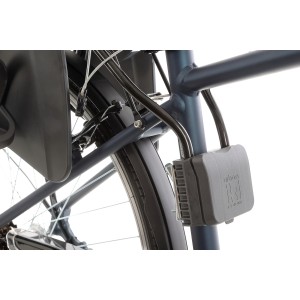 Fotelik rowerowy Urban Iki na ramę - czarny 2