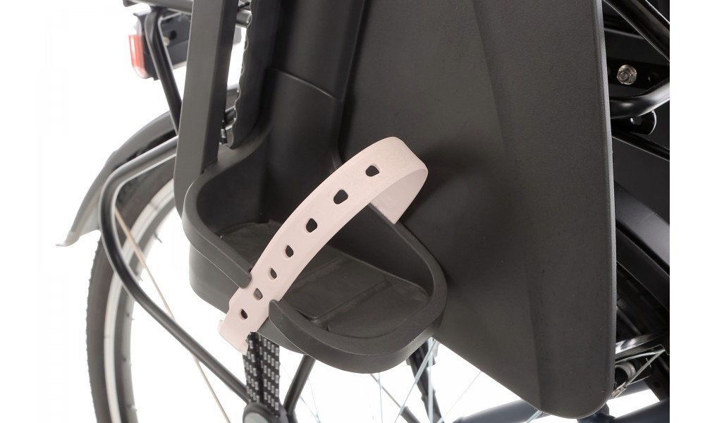 Fotelik rowerowy Urban Iki na ramę - różowy