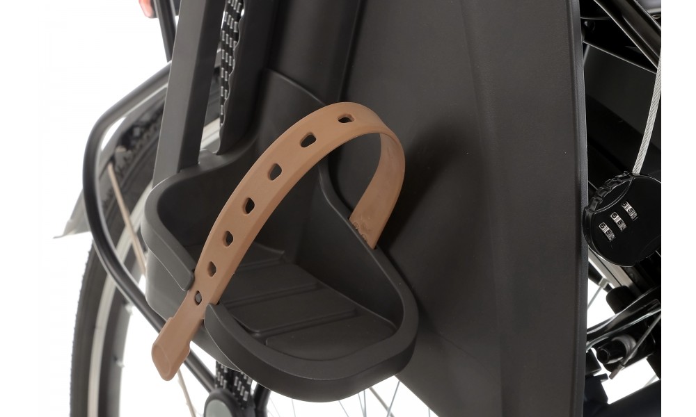 Fotelik rowerowy Urban Iki na ramę - zielony