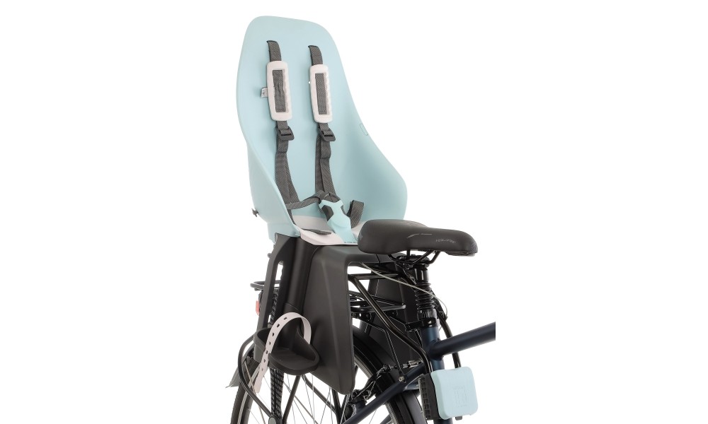 Fotelik rowerowy Urban Iki na ramę - miętowy