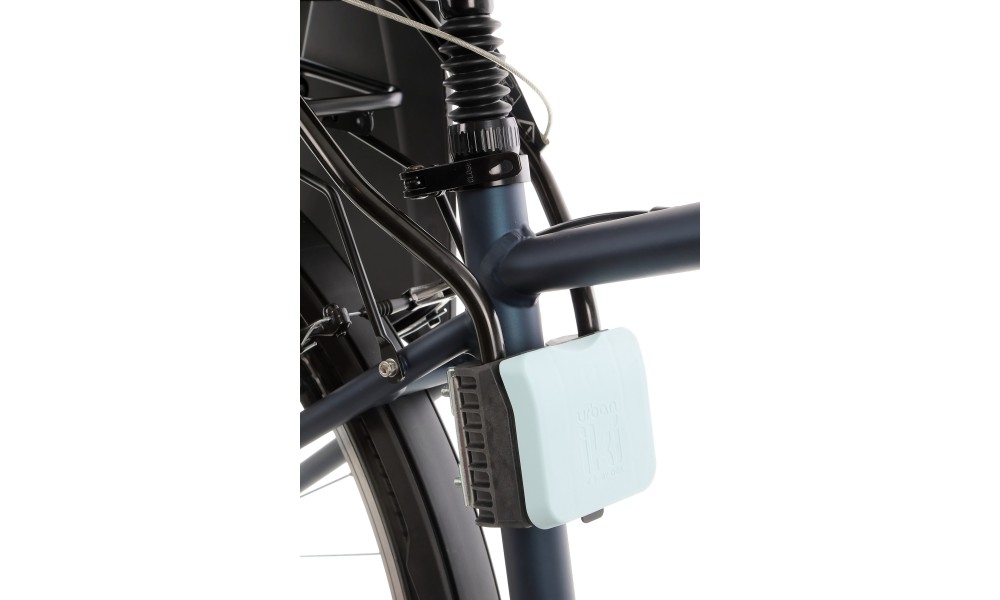 Fotelik rowerowy Urban Iki na ramę - miętowy