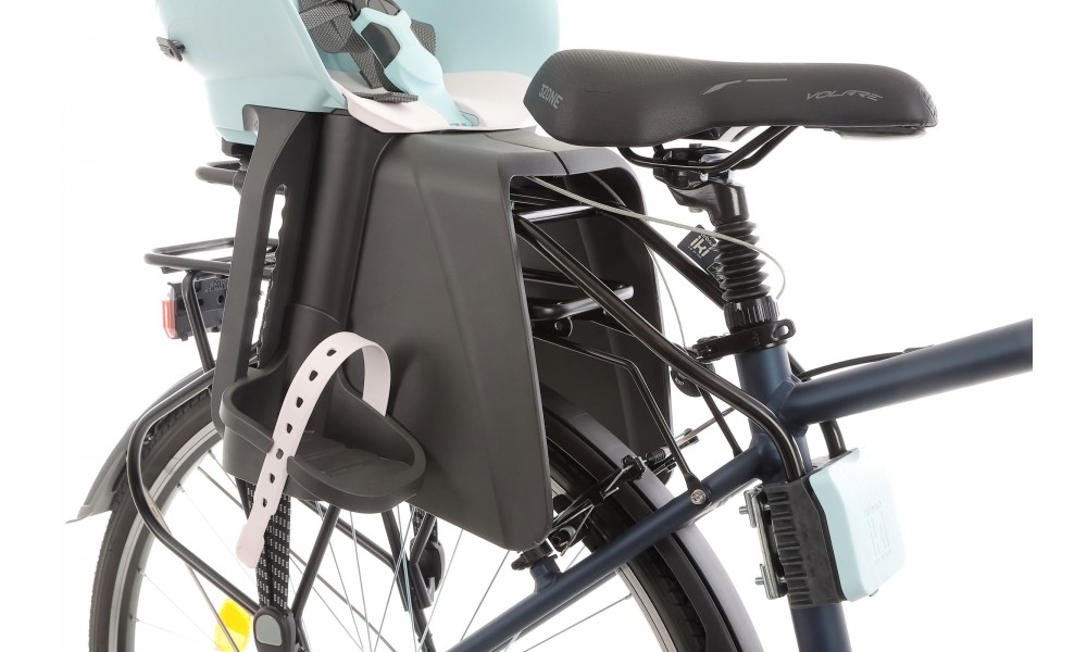 Fotelik rowerowy Urban Iki na ramę - miętowy