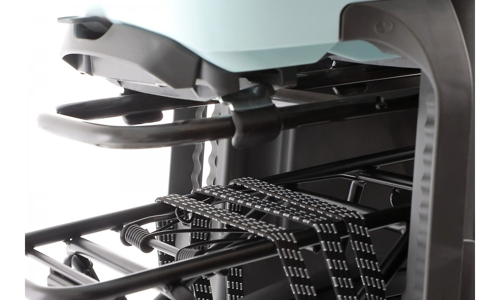 Fotelik rowerowy Urban Iki na ramę - miętowy