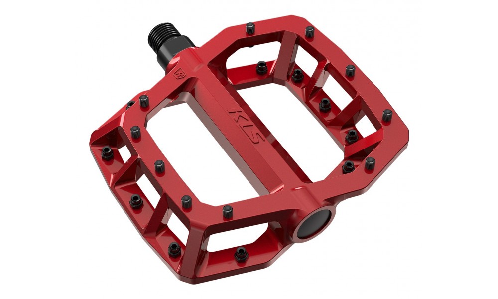Pedały KLS Flat 50 BB 023 - czerwony