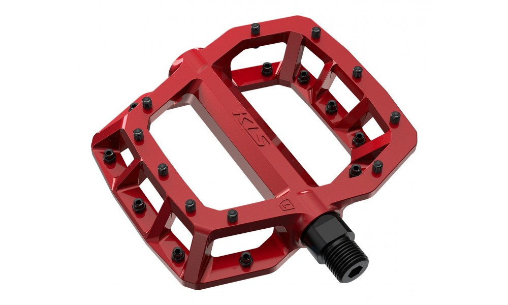 Pedały KLS Flat 50 BB 023 - czerwony