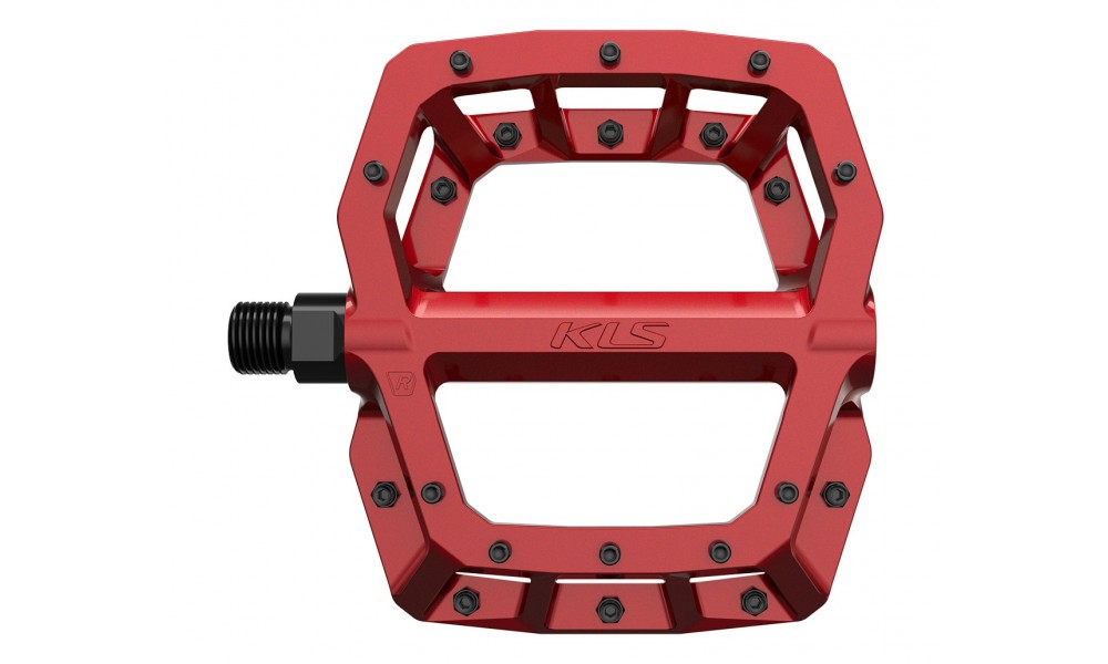 Pedały KLS Flat 50 BB 023 - czerwony