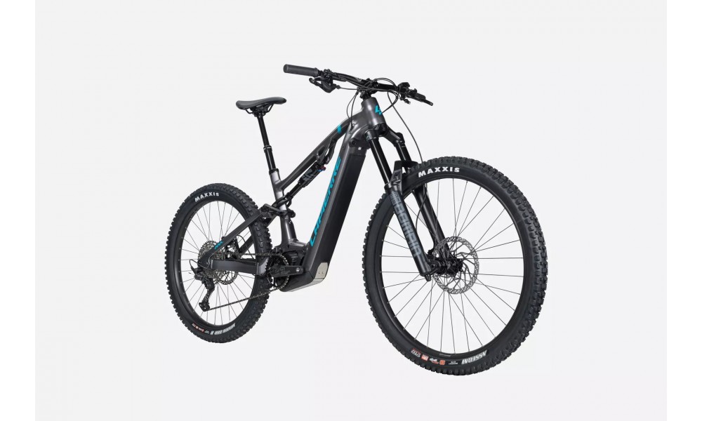 Rower górski elektryczny Lapierre Overvolt AM 6.7 - szaro-niebieski