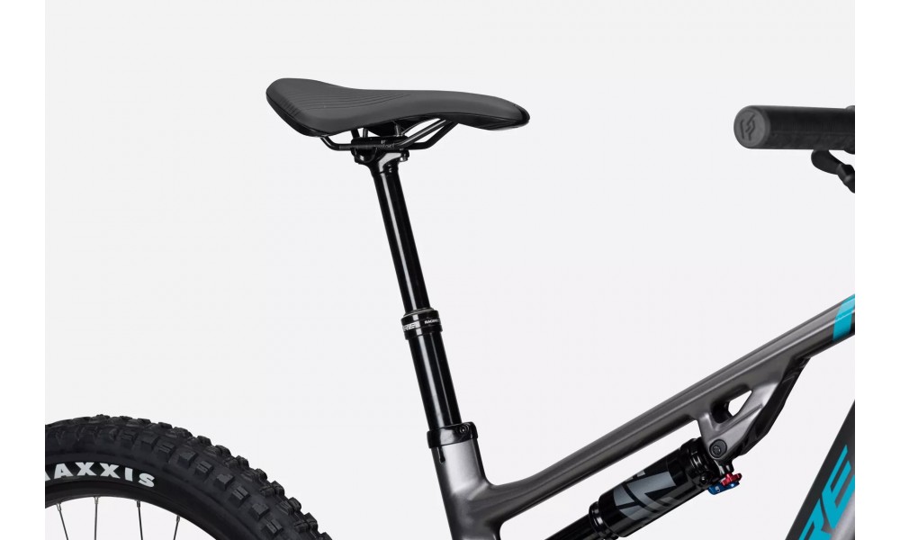 Rower górski elektryczny Lapierre Overvolt AM 6.7 - szaro-niebieski