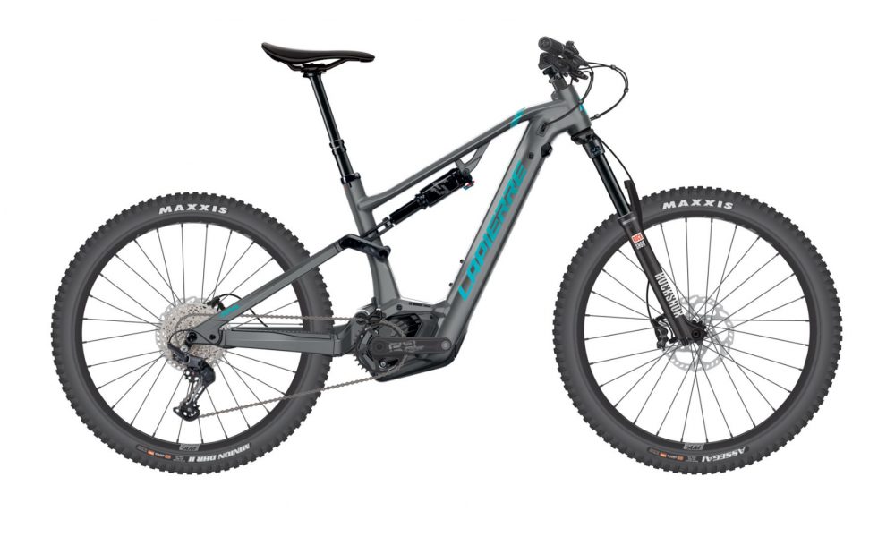Rower górski elektryczny Lapierre Overvolt AM 6.7 - szaro-niebieski
