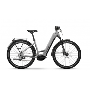 Rower trekkingowy elektryczny Lapierre E-EXPLORER 8.7 Low - szary 1