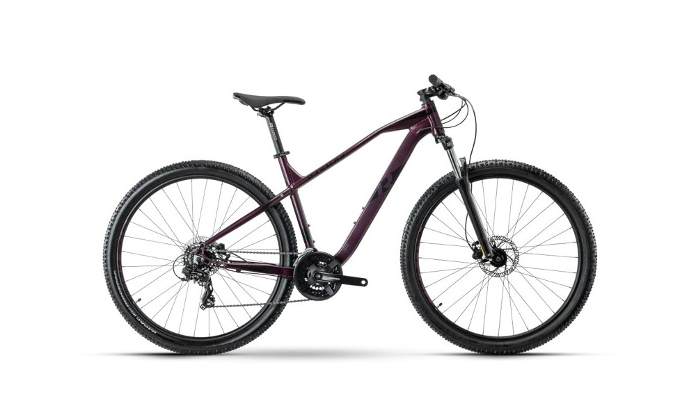 Rower górski R Raymon HardRay Nine 2.0 - bordowo-czarny