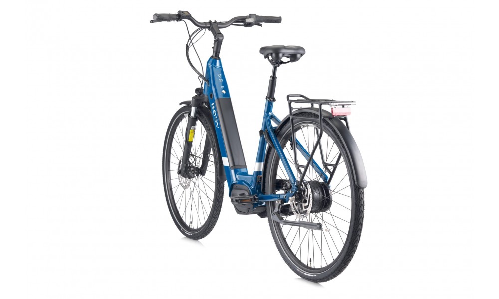Rower miejski elektryczny BESV CT 2.3 LS - niebieski