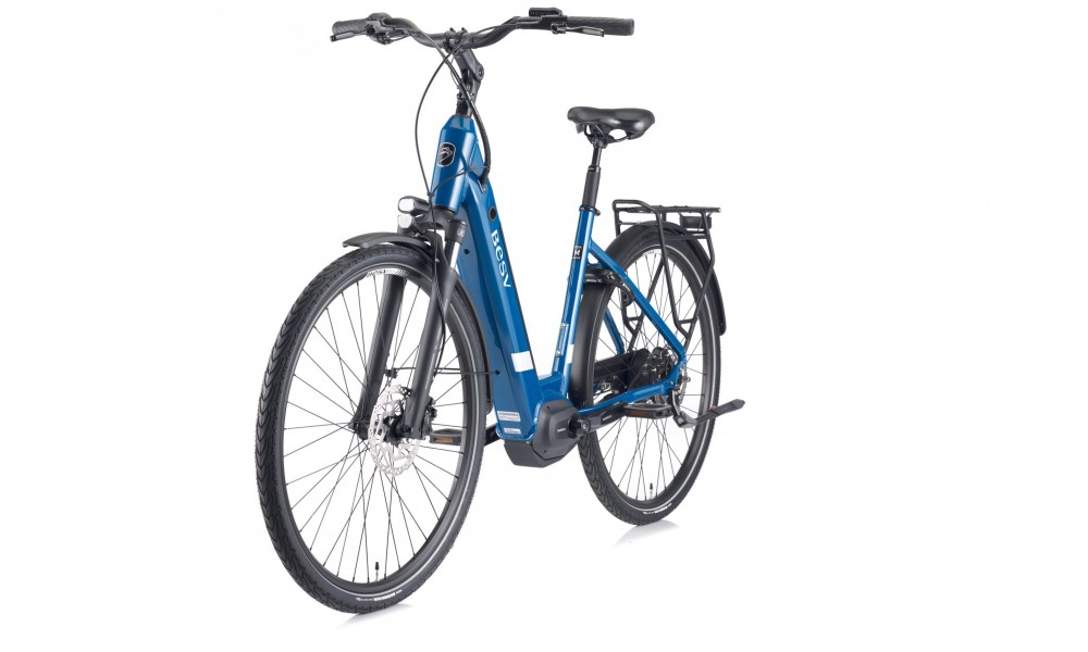 Rower miejski elektryczny BESV CT 2.3 LS - niebieski
