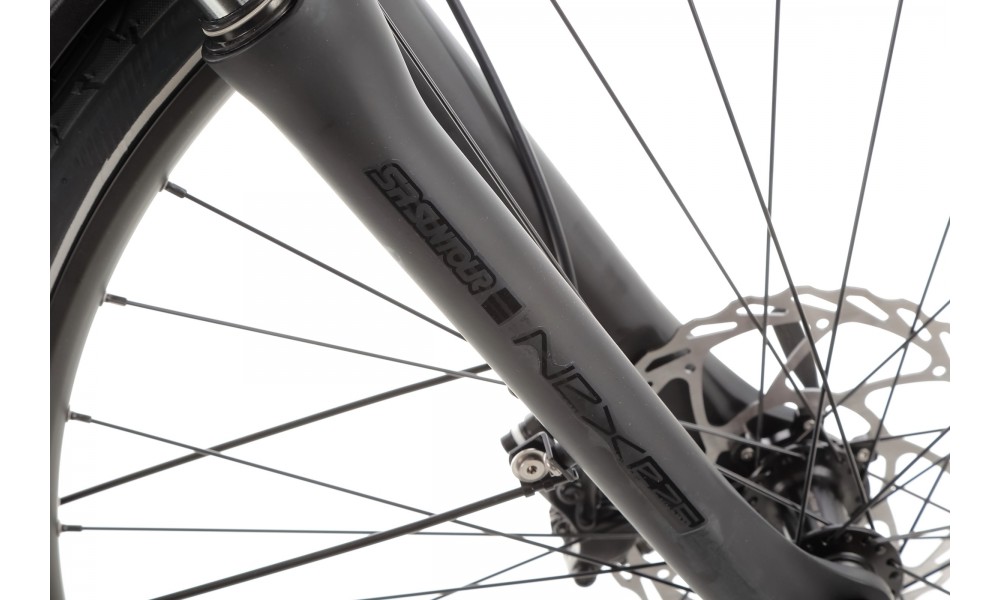 Rower trekkingowy elektryczny BESV TR 2.1 LS - czarny