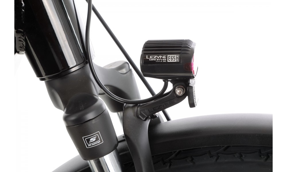 Rower trekkingowy elektryczny BESV TR 2.1 LS - czarny