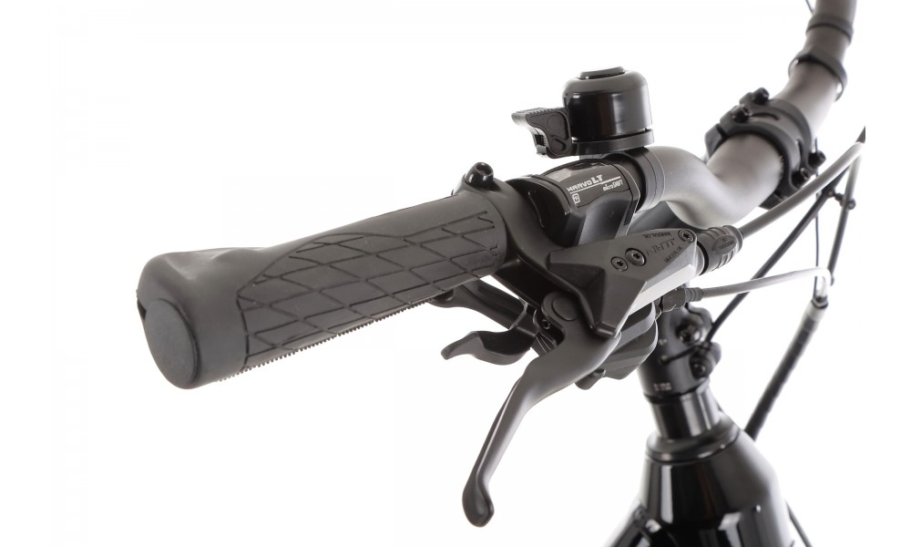 Rower trekkingowy elektryczny BESV TR 2.1 LS - czarny