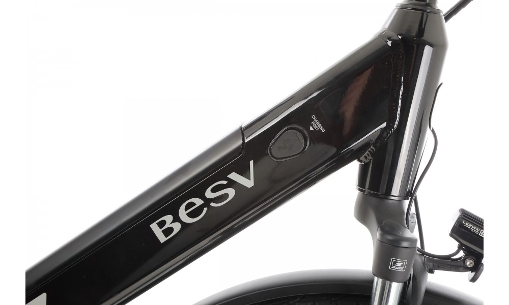 Rower trekkingowy elektryczny BESV TR 2.1 LS - czarny