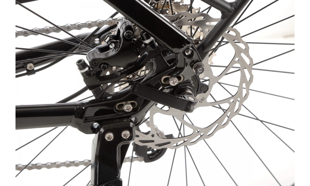 Rower trekkingowy elektryczny BESV TR 2.1 LS - czarny