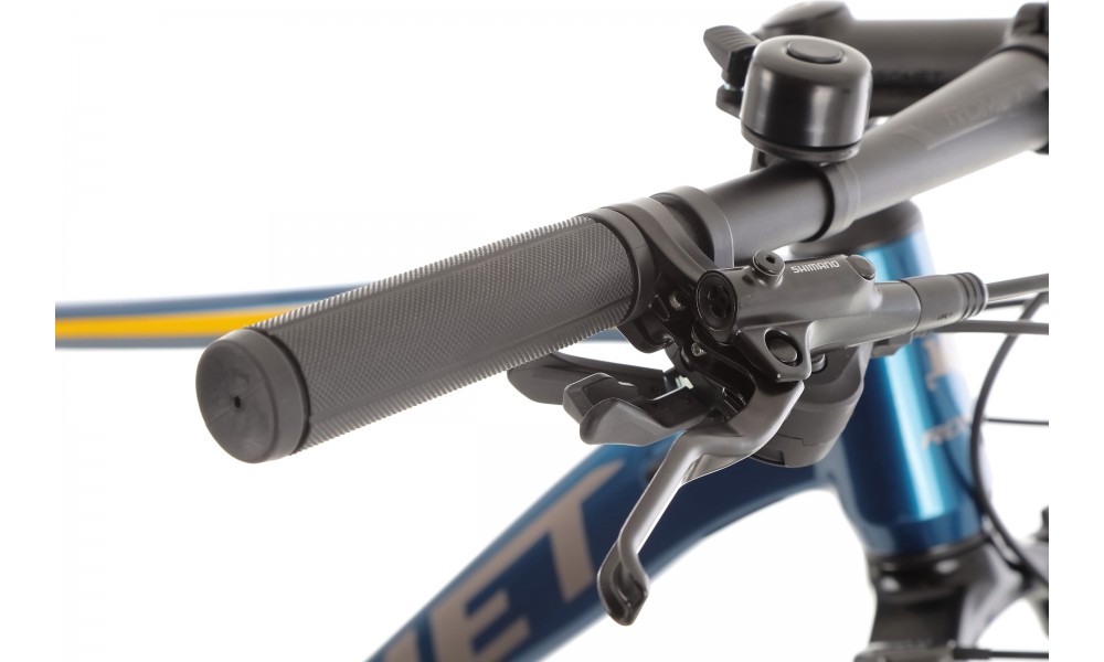 Rower górski Romet Mustang M4 2024 WERSJA B - niebiesko-żółty