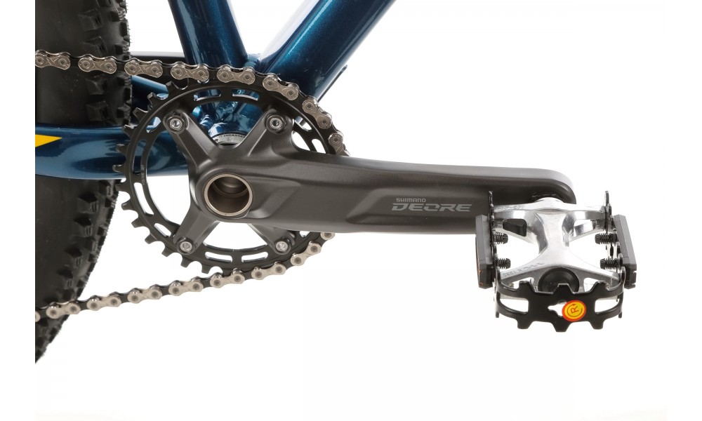 Rower górski Romet Mustang M4 2024 WERSJA B - niebiesko-żółty