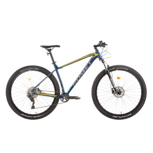 Rower górski Romet Mustang M4 2024 WERSJA B - niebiesko-żółty 1