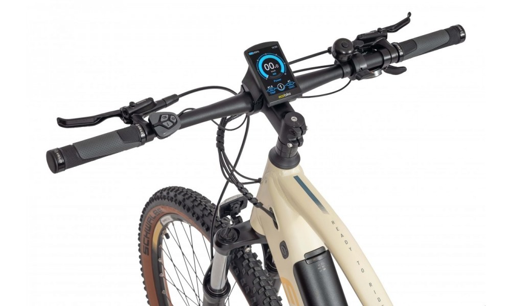 Rower górski elektryczny Ecobike SX300  - kremowy