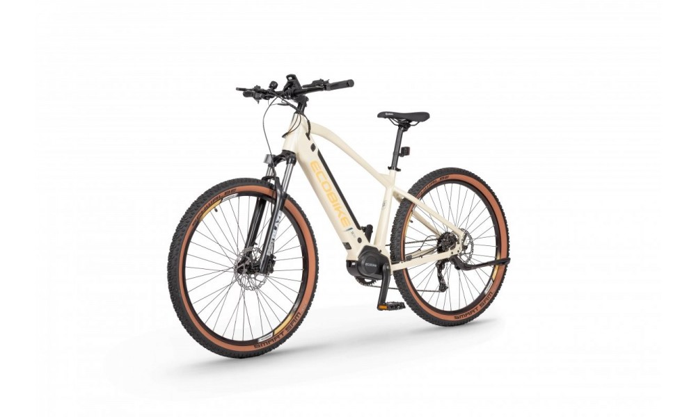Rower górski elektryczny Ecobike SX300  - kremowy